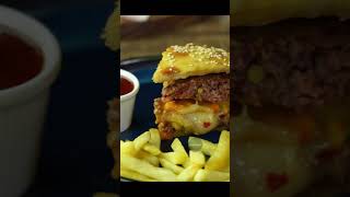 Restaurant Style Baked Beef Burger Recipe [upl. by Haliled]