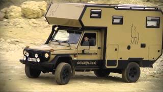 Rockwilder® Expeditionsfahrzeug Mercedes G Weltreisemobil Fels und Stein [upl. by Zohar]