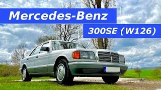 MercedesBenz 300SE W126  DAS Luxusauto der 80er [upl. by Aseuqram165]