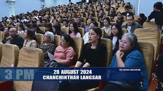 DD News Mizoram  Chanchinthar Langsar  28 August 2024  3 PM [upl. by Balf]