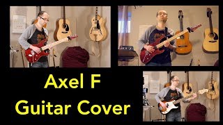 Axel F Beverly Hills Cop Theme Guitar Cover [upl. by Odie]