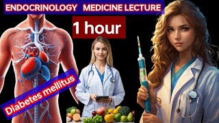 Endocrinology medicine 💊 lecture 1 HOUR ❤️👍 diabetes mellitus medicine endocrinology mbbs [upl. by Anatola]