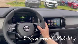 Skoda NEW Kodiaq Style 2023 in 4K INTERIOR DETAILS Black Leather Amazing [upl. by Eilyak]