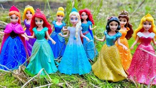 14 Minutes Disney princesses Collection ASMR Satisfying Unboxing  Disney Princss Doll DIY Miniature [upl. by Talbert196]