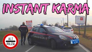 BAD DRIVERS OF ITALY dashcam compilation 627  INSTANT KARMA [upl. by Nilac]