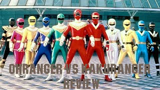 Ohranger vs Kakuranger Review [upl. by Gregrory]