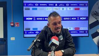 LeccoPadova 03 le parole di mister Volpe nel post partita [upl. by Geerts]