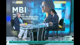 Invitan a la Maestría de Inteligencia de Negocios y transformación digital de CETYS  Canal 66 [upl. by Nayrb513]