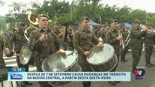 7 de Setembro desfile cívico começa às 9h e deve reunir quase 3 mil pessoas na Avenida BeiraRio [upl. by Eclud]