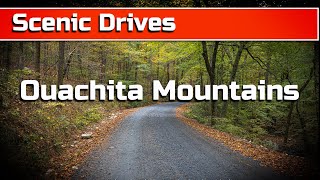 4K Scenic Drive in the Ouachita National Forest Arkansas near Shady Lake [upl. by Ainahpets898]