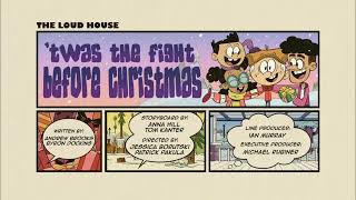 The Loud House Twas the Fight Before Christmas title card [upl. by Varhol]