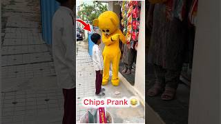 Teddy 🧸Chips Prank 🤣💥………funnyshorts comedy mrcrazy [upl. by Norvil]