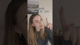 Verschil JONGEN vs MAN mannen date relatie shorts [upl. by Adolfo719]