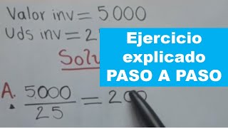 Como calcular el COSTO PROMEDIO PONDERADO de Inventarios [upl. by Illil]