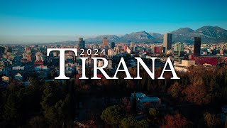 Tirana Albania 2024  Relaxing 4K VIDEO [upl. by Rhody856]