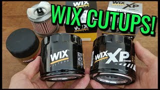 WIX Oil Filters Cut Open  XP vs Regular vs FRAM Ultraguard [upl. by Beniamino54]