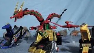 Thunderzords Stop Motion [upl. by Aikyt]