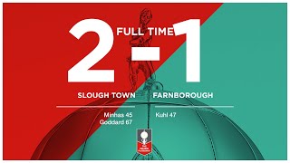 Slough Town 21 Farnborough  Highlights  18 November 2023 [upl. by Eiramanna]