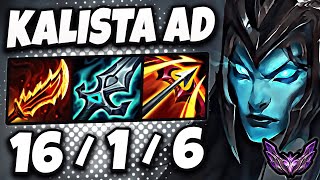 Kalista vs Draven  ADC  Patch 1419 Korea Master ✅ [upl. by Melvena130]