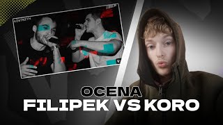 NAJWIĘKSZA CHŁOSTA W KARIERZE FILIPKA OCENA KORO VS FILIPEK BITWA O KOSTRZYN 2019 [upl. by Arit760]