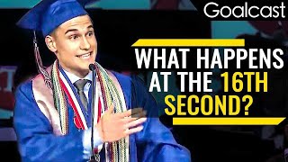 Valedictorian Shares Important Life Lesson  Kyle Martin Speech  Goalcast [upl. by Karab]