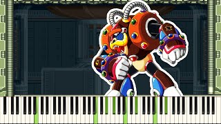 Spark Mandrill Stage Theme  Mega Man X OST  Piano amp Trumpet  Midified [upl. by Naoh600]