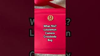 What fits in the Lululemon Lunar New Year Camera Crossbody Bag [upl. by Ainotahs166]