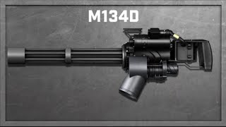 The M134D Gatling Gun  sound effect [upl. by Ardnossak]