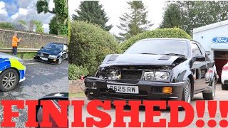 Crashed Sierra RS500 COSWORTH FINISHED [upl. by Spracklen]