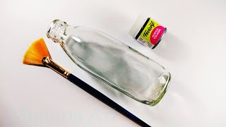 bottleart  Easy Bottle Art  Easy Glass Bottle Art with Acrylic Color and DVD  Glass Bottle Art [upl. by Laenahtan]