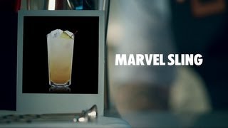 MARVEL SLING DRINK RECIPE  HOW TO MIX [upl. by Ragen994]