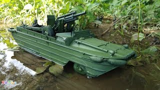 Toys soldiers amp 135 classic DUKW or Duck Amphibious Truck Model Kit [upl. by Akela]