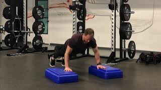 Box Drop Plyo PushUp [upl. by Shaddock65]