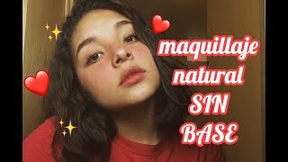 Cómo HACER un MAQUILLAJE NATURAL para la ESCUELA 💗 FÁCIL Y RÁPIDO  softly [upl. by Htebizile]