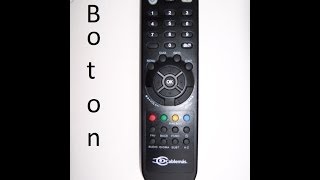 Como configurar boton de TV de Cablemás [upl. by Hy]