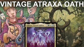 OATH AND TELL Vintage Atraxa Oath Of Druids Combo Show and Tell Flash Tinker EW Top 8 MTG [upl. by Ettie]