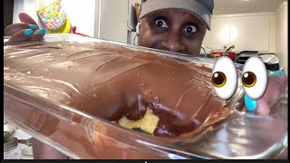 Chocolate Frosting Homemade  whatingodsdeliciousname [upl. by Anehsat]