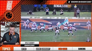 Chatterbox Clicker w Kyle Caskey Week 14 Review Cincinnati Bengals vs Indianapolis Colts [upl. by Sirromaj]