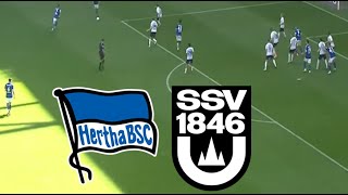 Hertha Berlin 22 SSV Ulm 1846 Highlights  Bundesliga 2  20242025 [upl. by Amara290]