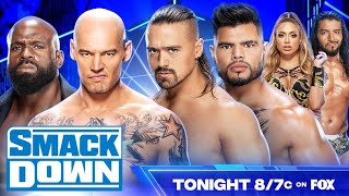 LEGADO DEL FANTASMA VS APOLLO CREWS amp BARON CORBIN WWE SMACKDOWN [upl. by Charmine]