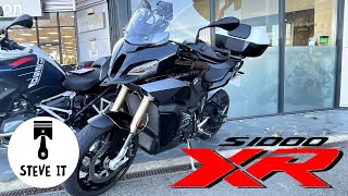 2022 BMW S1000XR Triple Black Full Review  Definitively Cool [upl. by Aslehc944]