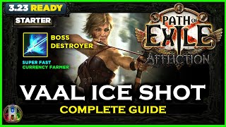 PoE 323 LEAGUE STARTER  VAAL ICE SHOT DEADEYE  PATH OF EXILE AFFLICTION  POE BUILDS [upl. by Attey757]