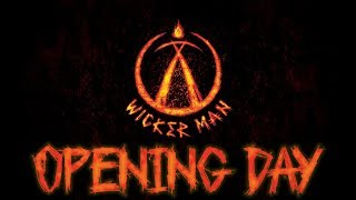 Alton Towers Wicker Man  Opening Day 2018 4K [upl. by Urien876]