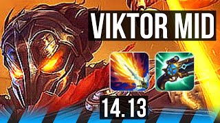 VIKTOR vs CORKI MID  800 1200 games Legendary  VN Challenger  1413 [upl. by Garceau]