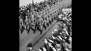 7th March 1936 Remilitarisation of the Rhineland by the German Army [upl. by Kaitlin]