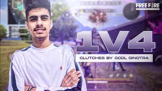 TOURNAMENTS HIGHLIGHTS🔥  1VS4 CLUTCHES 😎 FT GODLGINOTRA ❤️ ROAD TO 20K 🥺 [upl. by Adnoval]