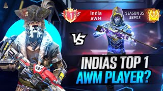 INDIAS NO1 AWM PLAYER VS AJJUBHAI BEST CS FF GAMEPLAY  GARENA FREE FIRE [upl. by Gilchrist]