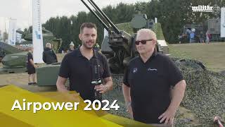 Rheinmetall Air Defence zeigt seine FlugabwehrProdukte [upl. by Gessner525]