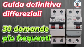 2 Quadro elettrico  come quando perchè e dove Tutto sui differenziali puri e magnetotermici [upl. by Suoiradal291]