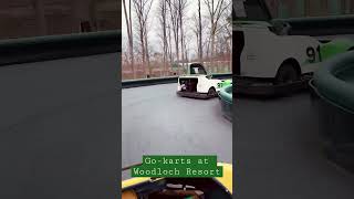 Gokarts at Woodloch Resort in Hawley PA [upl. by Wyly279]